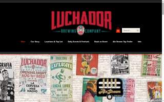 Luchador Brewing Company website