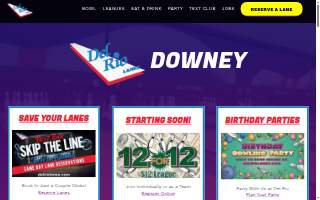 Del Rio Lanes website