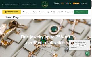 Granters Pawn Shop website