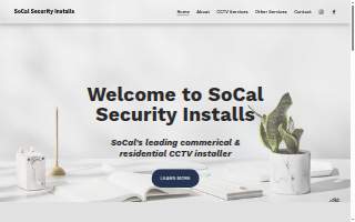 SoCal Security Installs website
