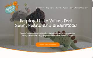 Spunky Speech Therapy website
