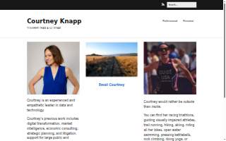 Courtney & Knapp Land Surveying website