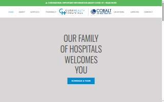 Curahealth New Orleans website