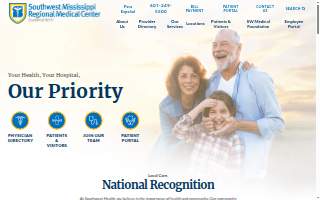 Southwest Mississippi Regional Medical Center website