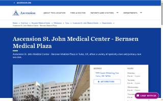 Ascension St. John Medical Center - Bernsen Medical Plaza website