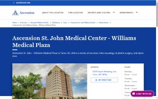 Ascension St. John Medical Center - Williams Medical Plaza website