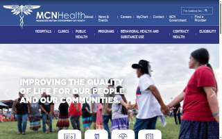 Creek Nation Community Hospital website