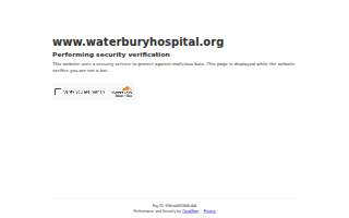 UCONN Waterbury Hospital website