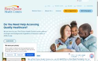 First Choice Health Centers website