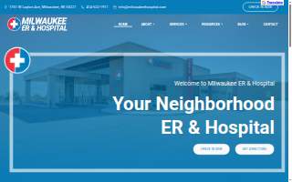 Milwaukee ER & Hospital website