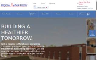 Regional Medical Center website