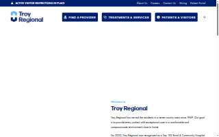 Troy Regional Medical Center website