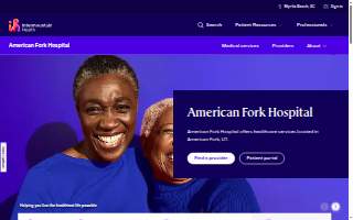 Intermountain Health American Fork Hospital website
