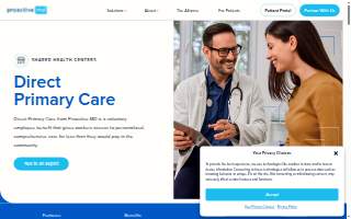 Proactive MD Northeast Columbia Health Center website