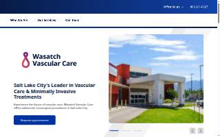 Wasatch Vascular Center website