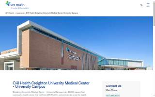 CHI Health Creighton University Medical Center - University Campus website
