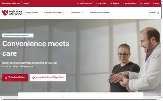 Nebraska Medicine website