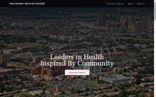 Oklahoma Health Center website