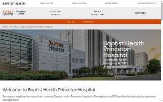 Baptist Health Princeton Hospital website