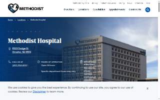 Methodist Hospital website