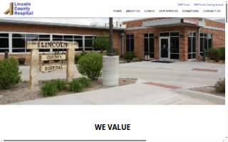 Lincoln County Hospital website