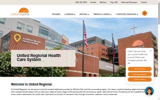 United Regional Health Care System website