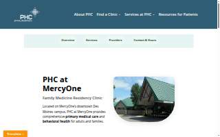 Primary Health Care at Mercy website