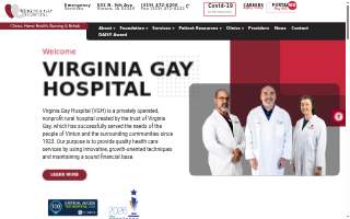 Virginia Gay Hospital website
