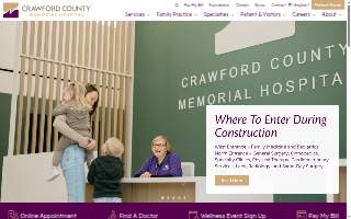 Crawford County Memorial Hospital website