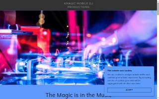 K-Magic (Mobile DJ-VJ) Productions Event And Wedding Planner website
