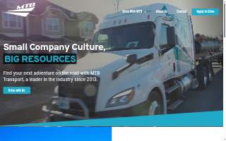 MTB Transport website