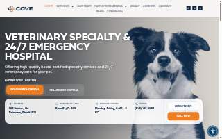 COVE Pet Care - Delaware website