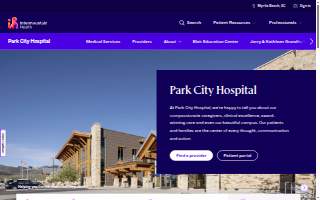 Intermountain Health Park City Hospital website
