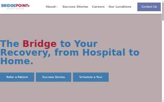 BridgePoint Continuing Care Hospital- WJMC Campus website