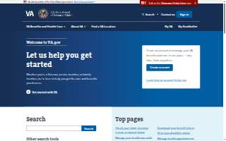 Portland VA Hospital website