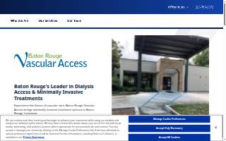 Baton Rouge Vascular Access website