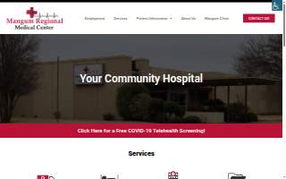 Mangum Regional Medical Center website