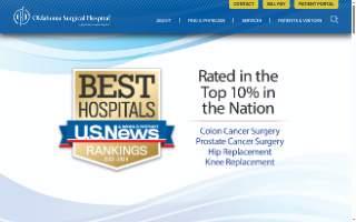 Oklahoma Surgical Hospital website
