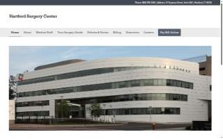 Hartford Surgery Center, Orthopedics website