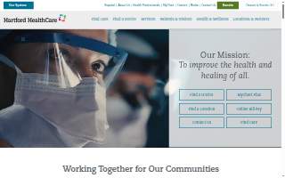 Hartford Hospital Transplant Program and Comprehensive Liver Center website