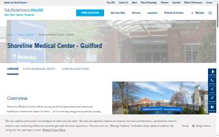 YNHH Shoreline Guilford website