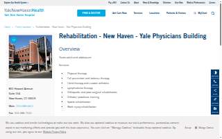 Rehabilitation - New Haven - Yale Physicians Building website