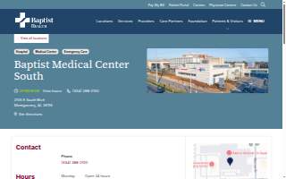 Baptist South website