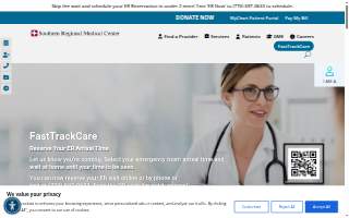 Southern Regional Medical Center of Riverdale website