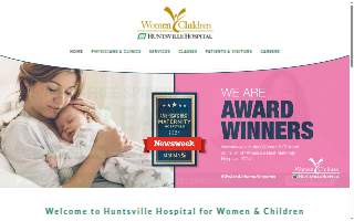 Huntsville Hospital for Women & Children website