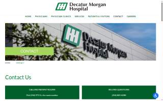 Decatur Morgan Hospital Parkway Campus website