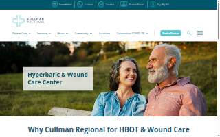 Cullman Regional Hyperbaric & Wound Care Center website