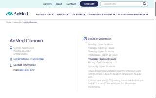 AnMed Cannon website