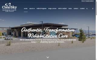 ClearSky Rehabilitation Hospital of Rio Rancho website
