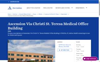 Ascension Via Christi St. Teresa Medical Office Building website